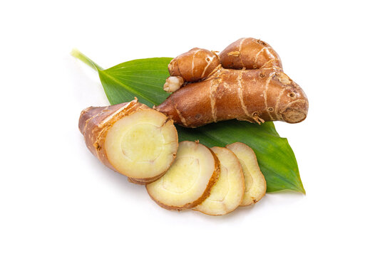 galangal or sand ginger , a rhizome often used in Asian cuisine and traditional medicine.