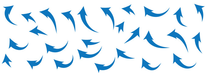 black arrow curve direction vector. Set of long curve icon vector .  long arrow icon set. curve arrow vector illustration. Curved or arch arrow. Design eps 10