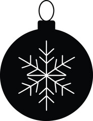 Fototapeta premium snowflake icon on white
