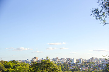 Obraz premium City of Santa Maria, RS, Brazil, view from the DNOS dam.