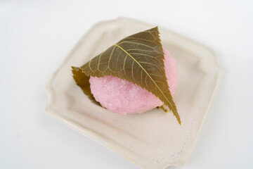 春の和菓子　桜餅