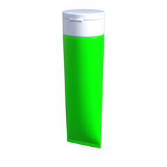 green plastic cup
