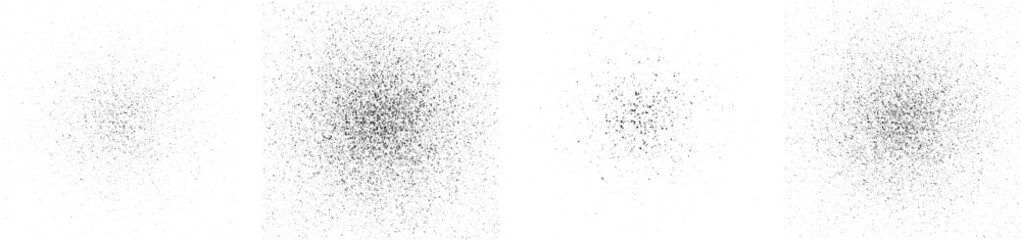 Abstract vector grunge textured distress effect. Grunge texture grainer dust effect for graphic elements