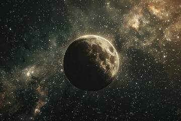 Obraz premium Mercury planet space astronomy universe.