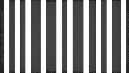 Classic Black and White Vertical Stripes Pattern Background.
