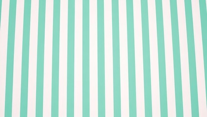 Mint Green and White Vertical Stripes Pattern Background.