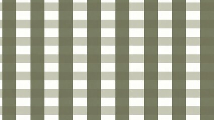 Neutral Toned Gingham Pattern with Vertical and Horizontal Stripes.