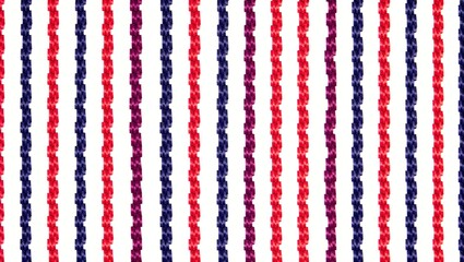 Red, White, and Blue Striped Tie-Dye Pattern - A Patriotic Textile Design.
