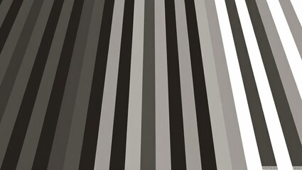 Vertical striped pattern background in shades of gray.