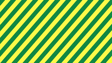 Vibrant Green and Yellow Diagonal Stripes Pattern Background.