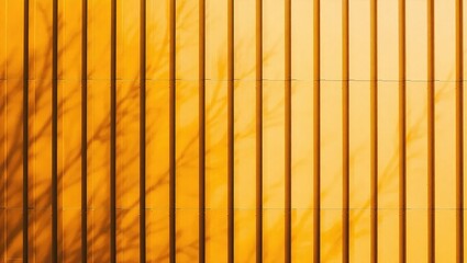 Warm Golden Wood Siding with Shadow Patterns.