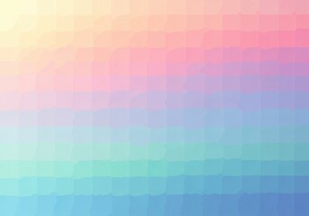 Soft pastel gradient geometric pixel art background for creative projects