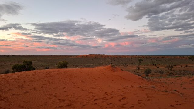 Red Sand Sunset