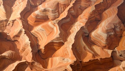 Earthy clay toned patterns