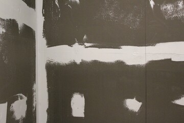 Backer boards install before laying tiles in a bathroom