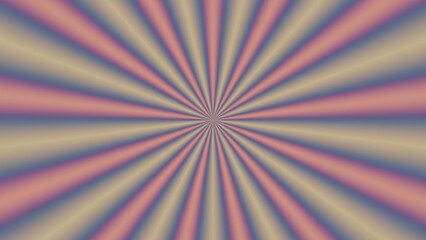 Soft pastel radial starburst background in pink, blue, and beige. Ideal for gentle backgrounds, retro designs, or dreamy visual effects.