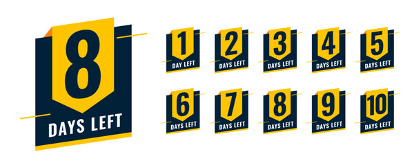 limited days left sign template last announcement for offer