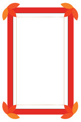 red frame