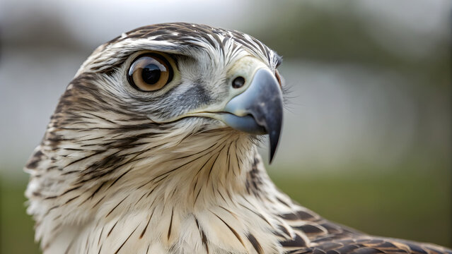 Majestic philippine eagle portrait majestic bird of prey wildlife close-up