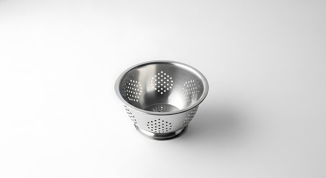Ornate silver thimble with intricate perforated design