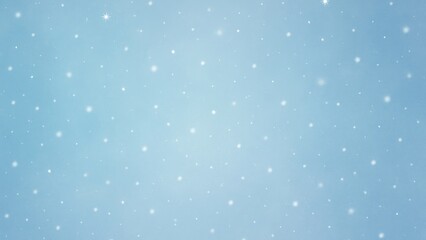Serene snowy blue background wallpaper.