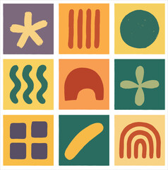 Hand-drawn shapes Vector Illustration #06 