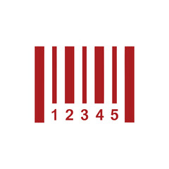 Fototapeta premium QR code icon transparent, QR code image - vector 