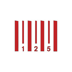 QR code icon transparent, QR code image - vector
