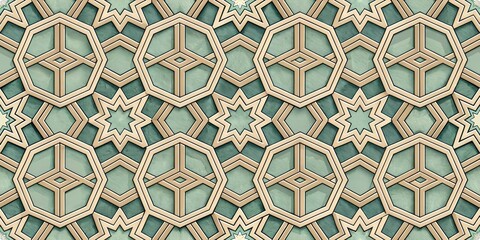 Geometric Pattern Islamic Art Repetitive Intricate
