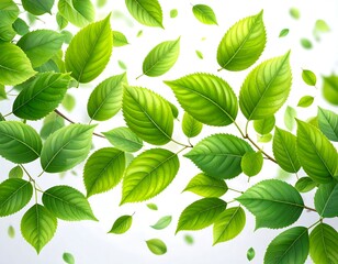 Green leaves