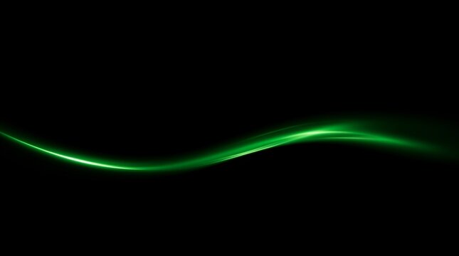 abstract green wave background
