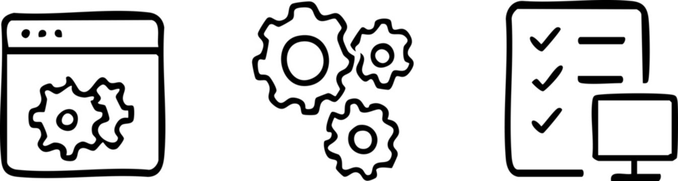 Web development and project management process.