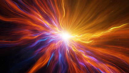 Obraz premium Galaxy Black Hole and Space 