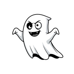 funny cartoon ghost