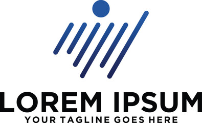 Letter W Financial Consultant Logo