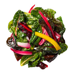 Swiss chard salad with blow png  