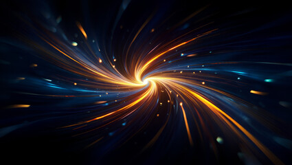 Obraz premium Galaxy Black Hole and Space 