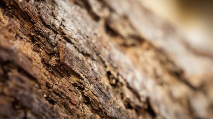 Tree Bark Close-up: Deep Grooves and Textural Variety - From Rough to Smooth Nature's Canvas