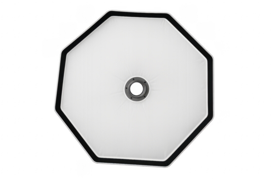 Octagonal softbox studio light modifier for photography