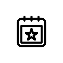 Event Icon for Calendar and Celebration