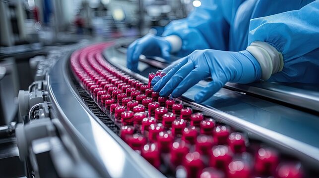 Pharmaceutical and healthcare supplies  Medical industry essentials.