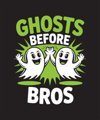 Spooky Halloween T-shirt Design Collection with Pumpkins, Witches, Ghosts, Haunted Houses, Skeletons, Scary Night Illustrations, Creepy Horror Party Graphics, Trick or Treat Vector Artwork