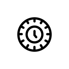 Clock Icon for Time and Schedule