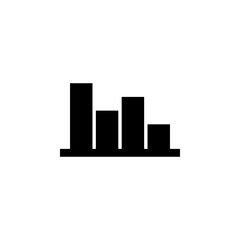 Chart Bar Icon for Data and Analysis