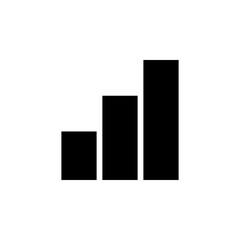 Chart Bar Icon for Data and Analysis
