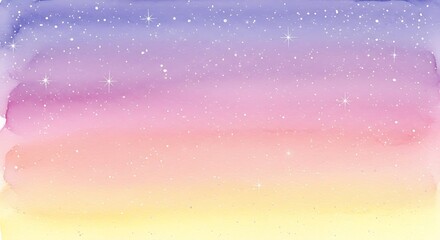 Soft watercolor gradient background with subtle white speckles