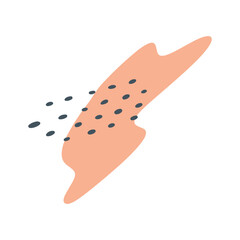 Abstract Organic Shape Illustration