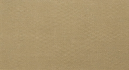 Fototapeta premium Detailed shot showcasing a uniformly woven, light beige fabric with a textured surface, displaying a sense of warmth and subtle visual complexity suitable for backgrounds or material studies.