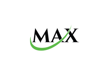 MAX Letter Modern  Monogram Logo | Minimal Initials Icon Design.