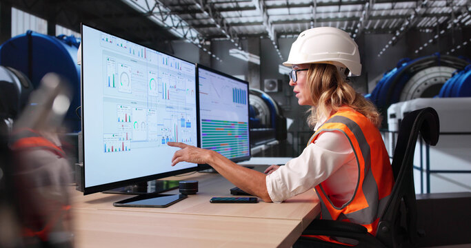 Power Control Room With SCADA